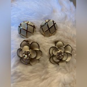 👛💰👛 4 for $20 Enamel Earrings 2 pair